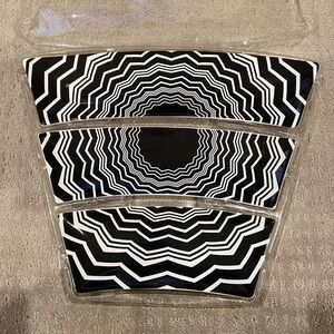 NEW Missoni for Target Set of 3 Stoneware serving dishes plates